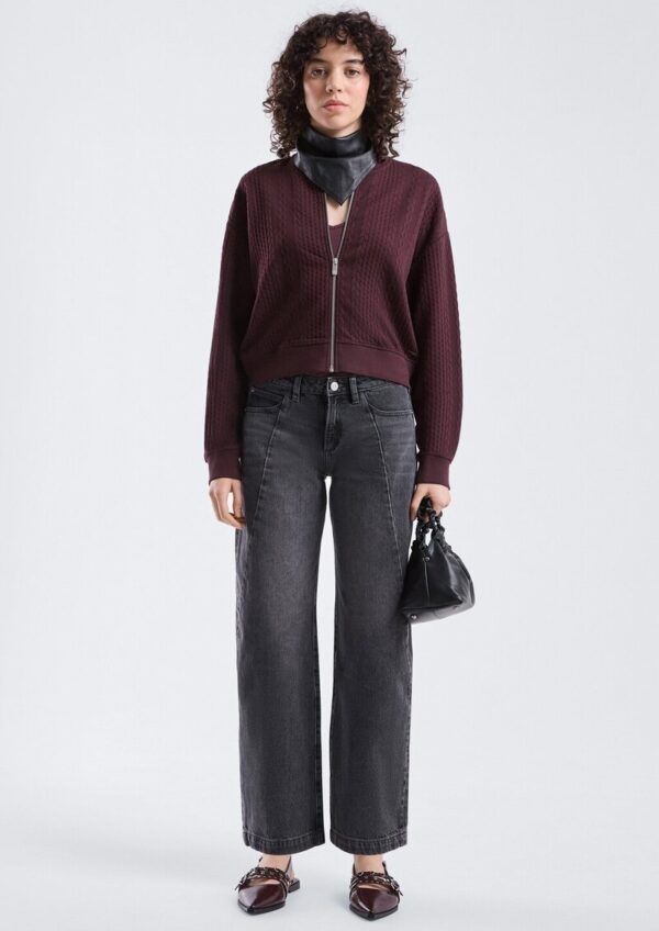 Jeans/Mid Rise/Barrel Leg