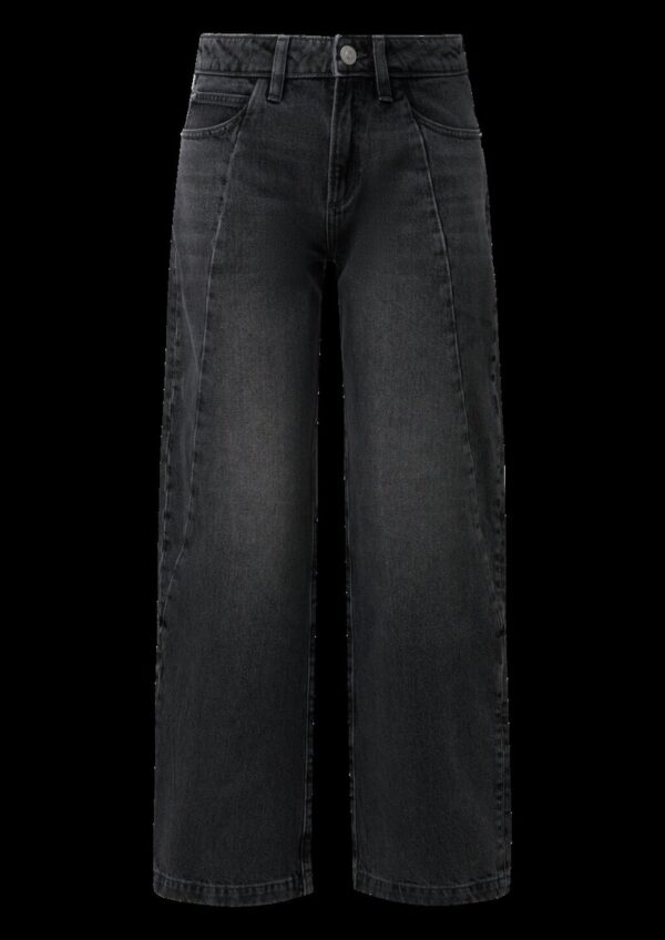 Jeans/Mid Rise/Barrel Leg