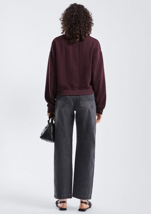 Jeans/Mid Rise/Barrel Leg