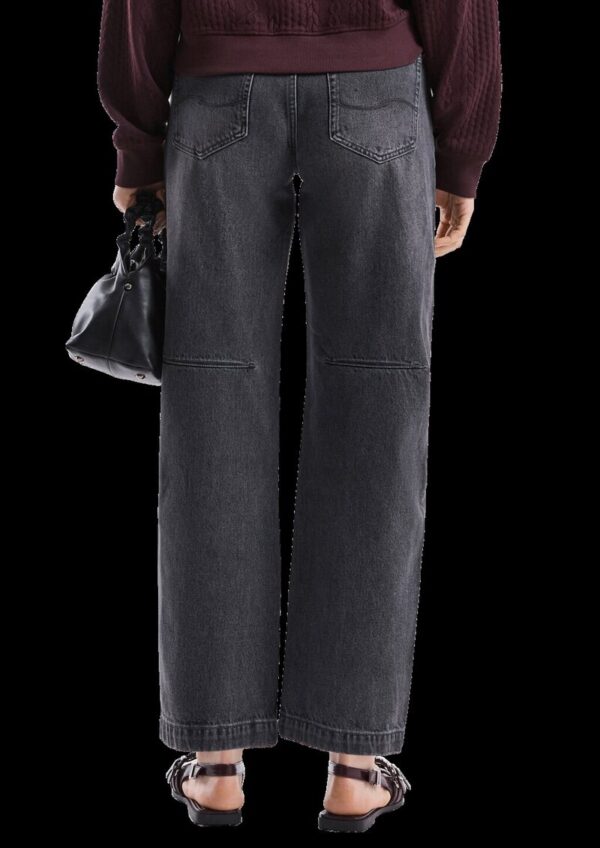 Jeans/Mid Rise/Barrel Leg