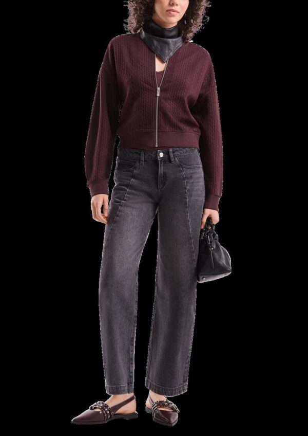 Jeans/Mid Rise/Barrel Leg