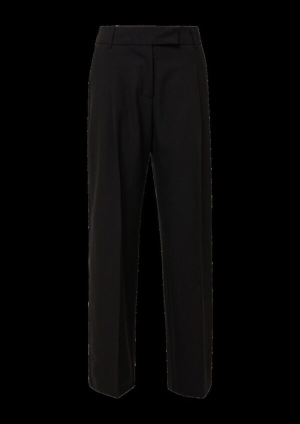 Wide Leg-Hose mit extra hohem Bund