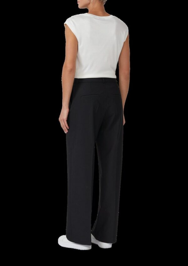 Wide Leg-Hose mit extra hohem Bund