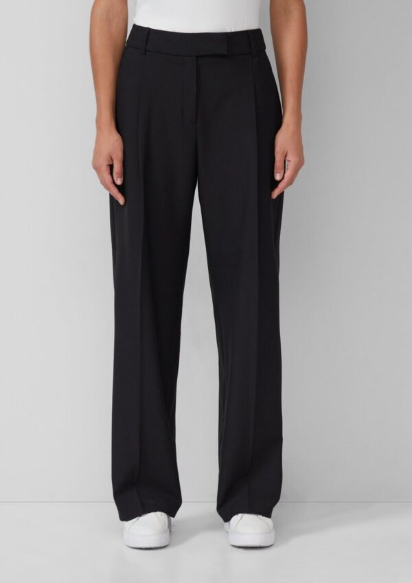 Wide Leg-Hose mit extra hohem Bund