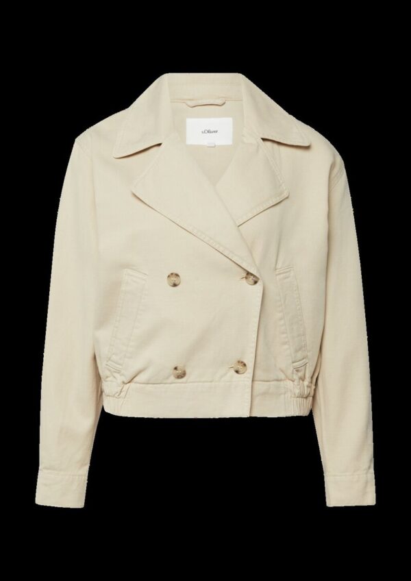 Cabanjacke aus Twill im Relaxed Fit