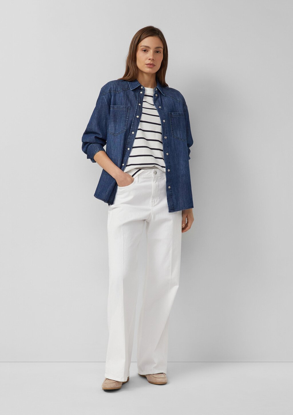 T-Shirt aus Baumwoll-Jersey im Relaxed Fit