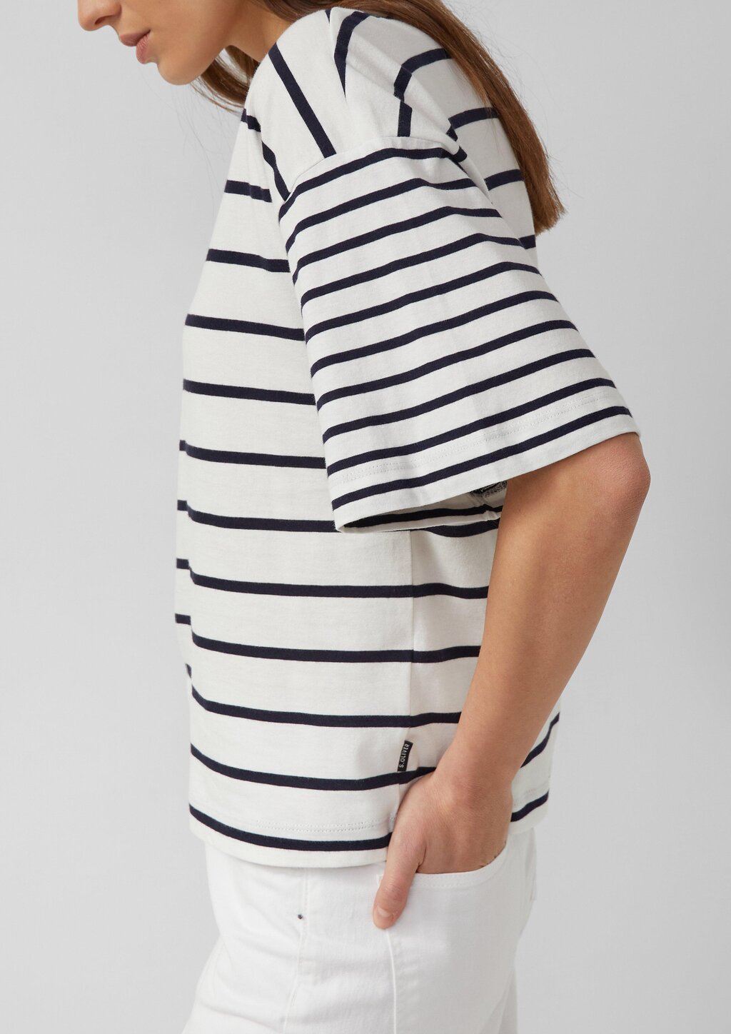 T-Shirt aus Baumwoll-Jersey im Relaxed Fit