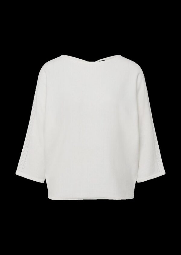 Feinstrickpullover im Relaxed Fit mit Ajourdetails