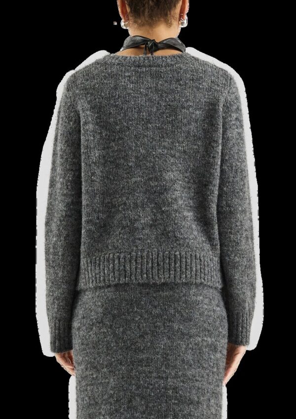 Flauschige Strickjacke