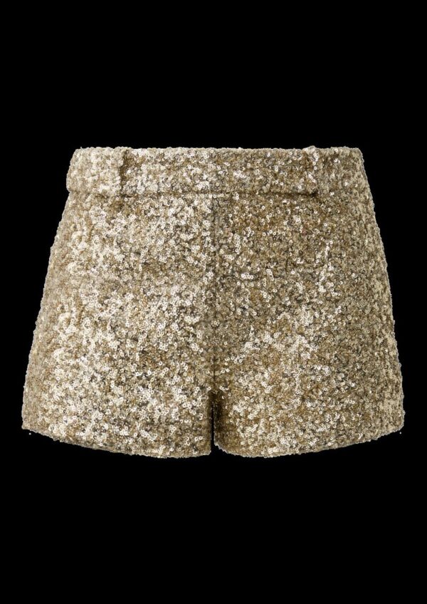 QS x Vanessa Mai | glitzernde Pailettenshorts