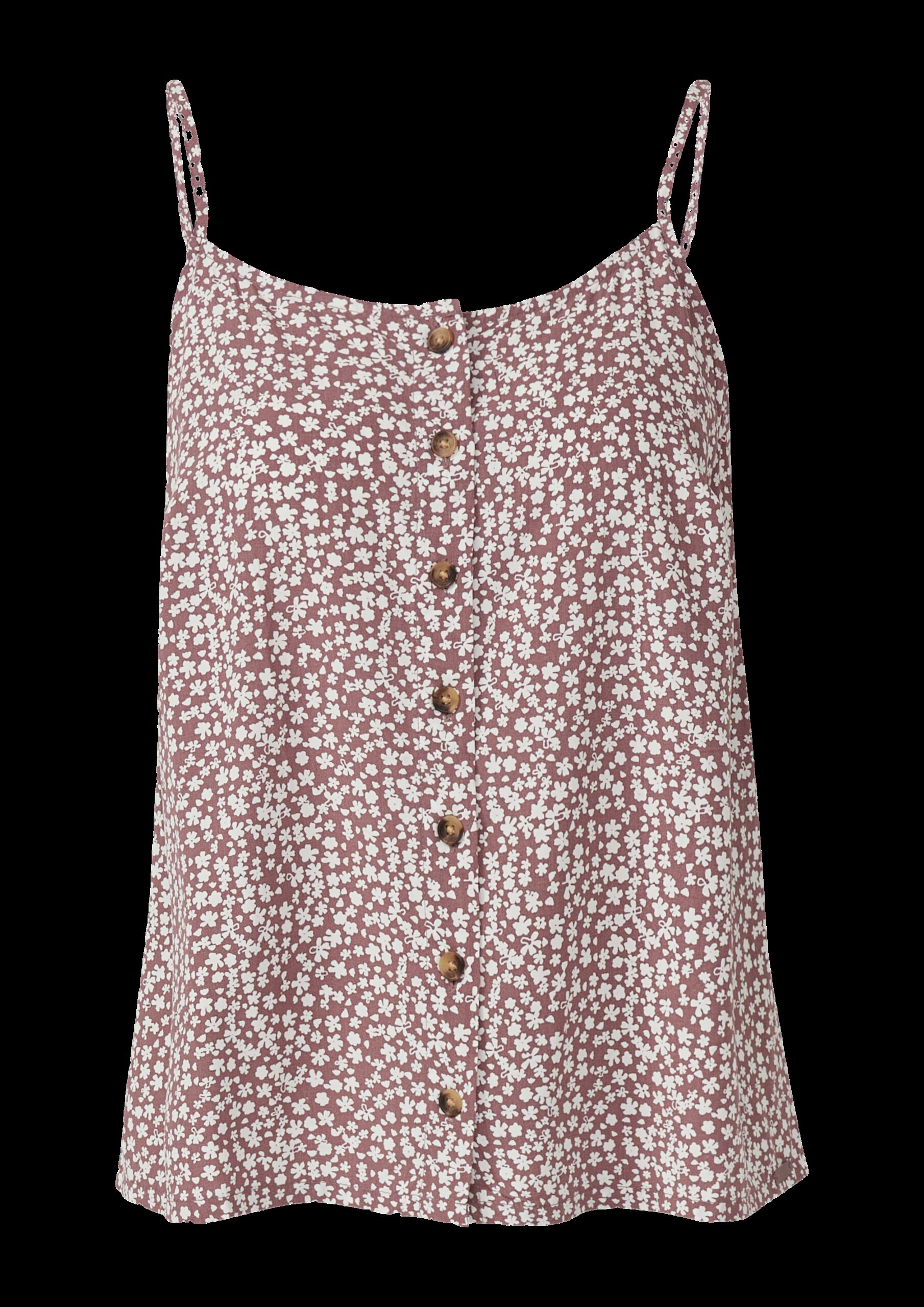 Viskosetop mit Knopfleiste