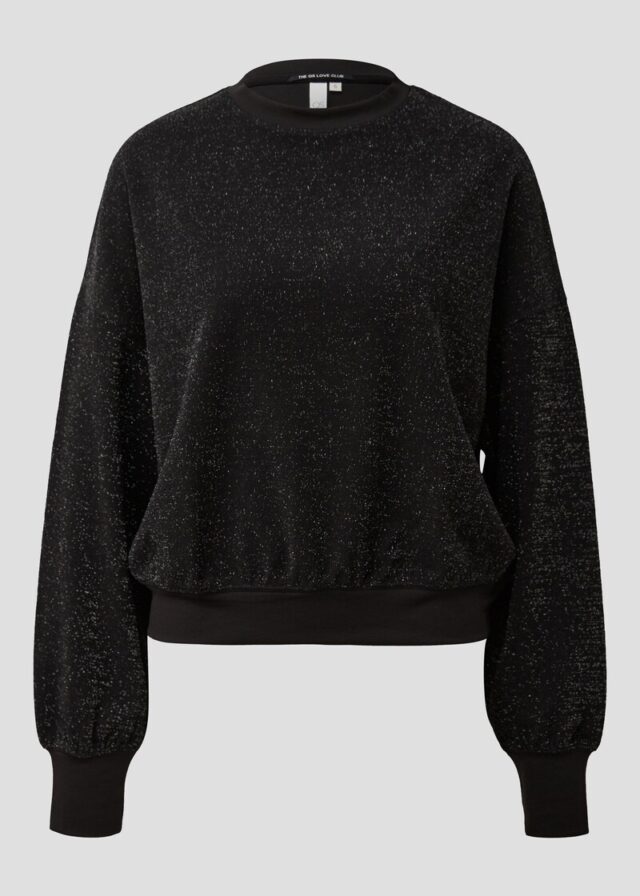 Glitzer-Sweatshirt