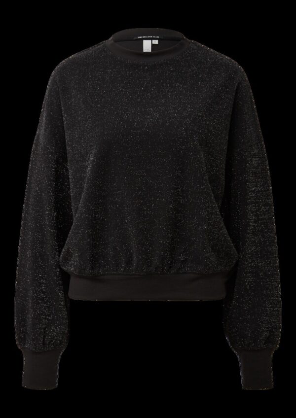 Glitzer-Sweatshirt