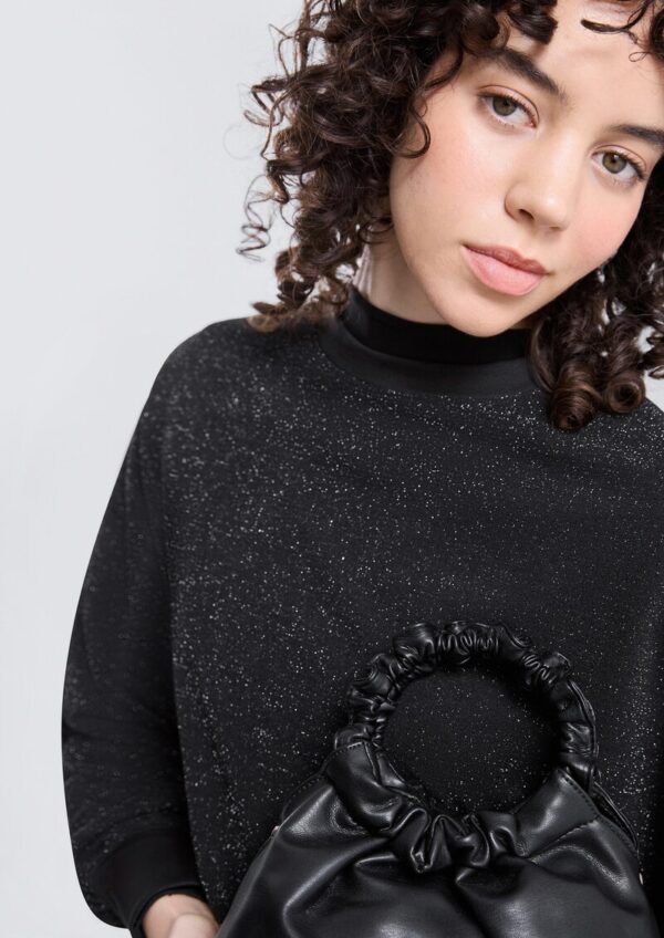 Glitzer-Sweatshirt