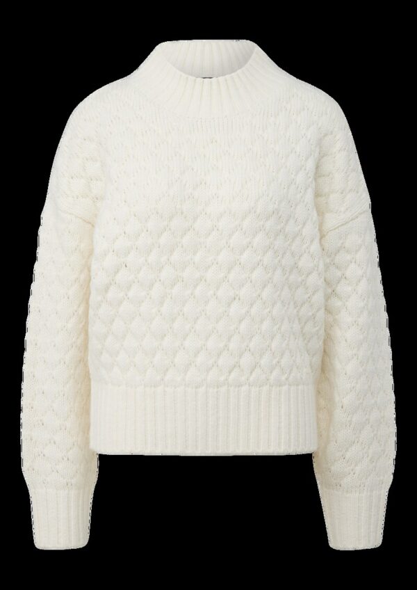 Strukturierter Pullover