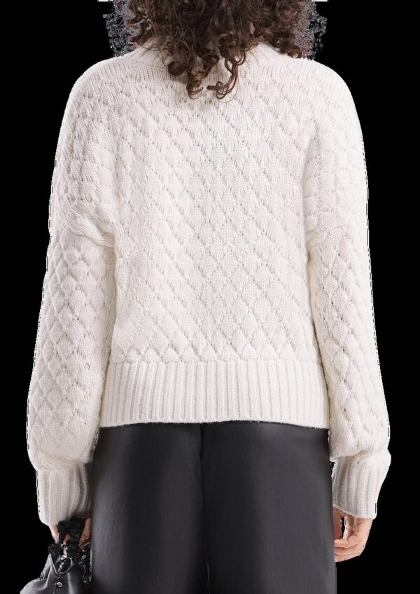 Strukturierter Pullover