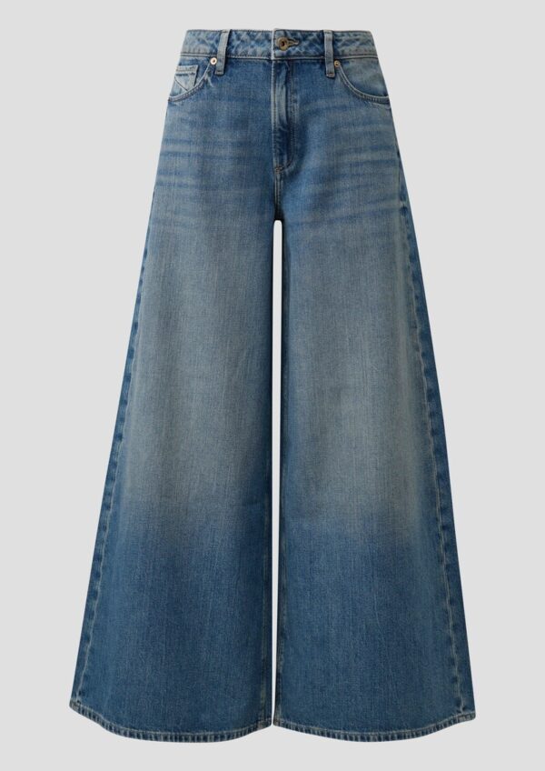 QS x Vanessa Mai | Jeans Catie / Loose Fit / Mid Rise / Super Wide Leg