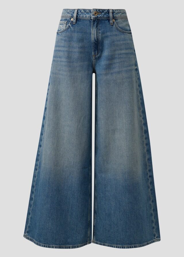 QS x Vanessa Mai | Jeans Catie / Loose Fit / Mid Rise / Super Wide Leg