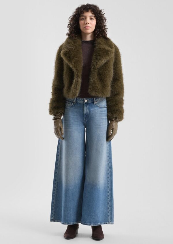 QS x Vanessa Mai | Jeans Catie / Loose Fit / Mid Rise / Super Wide Leg