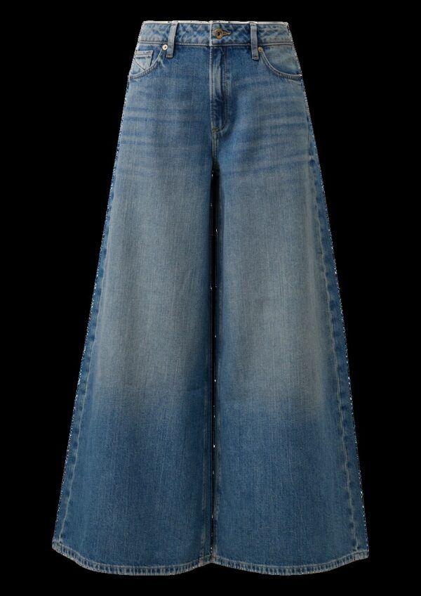 QS x Vanessa Mai | Jeans Catie / Loose Fit / Mid Rise / Super Wide Leg