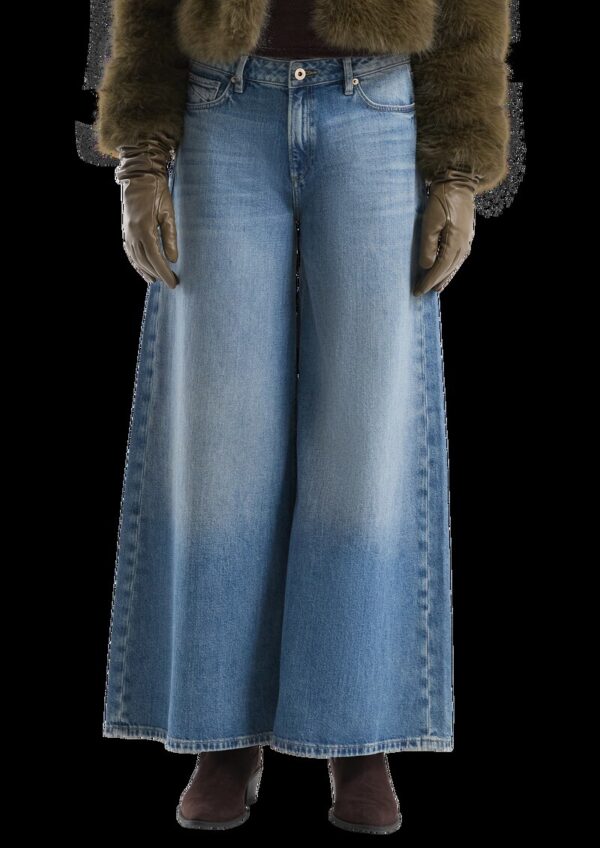 QS x Vanessa Mai | Jeans Catie / Loose Fit / Mid Rise / Super Wide Leg