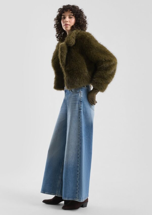 QS x Vanessa Mai | Jeans Catie / Loose Fit / Mid Rise / Super Wide Leg