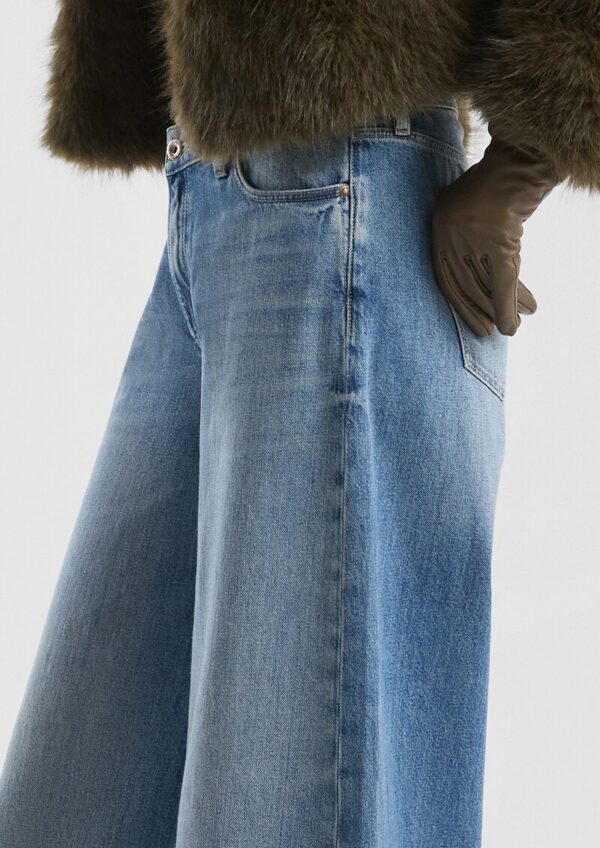 QS x Vanessa Mai | Jeans Catie / Loose Fit / Mid Rise / Super Wide Leg