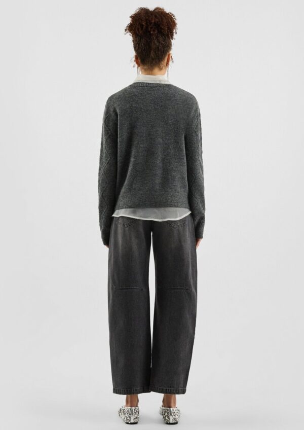 Pullover mit Glitzersteinen