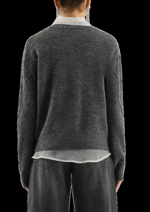 Pullover mit Glitzersteinen