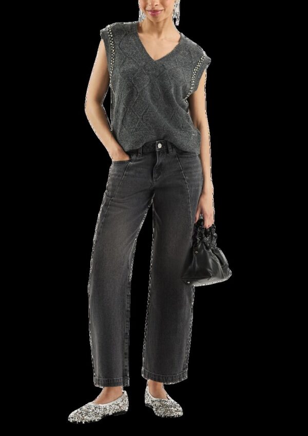 Pullunder mit Glitzersteinen