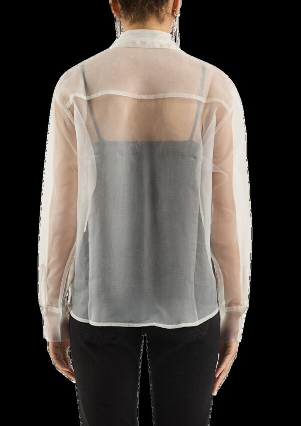 Transparente Bluse