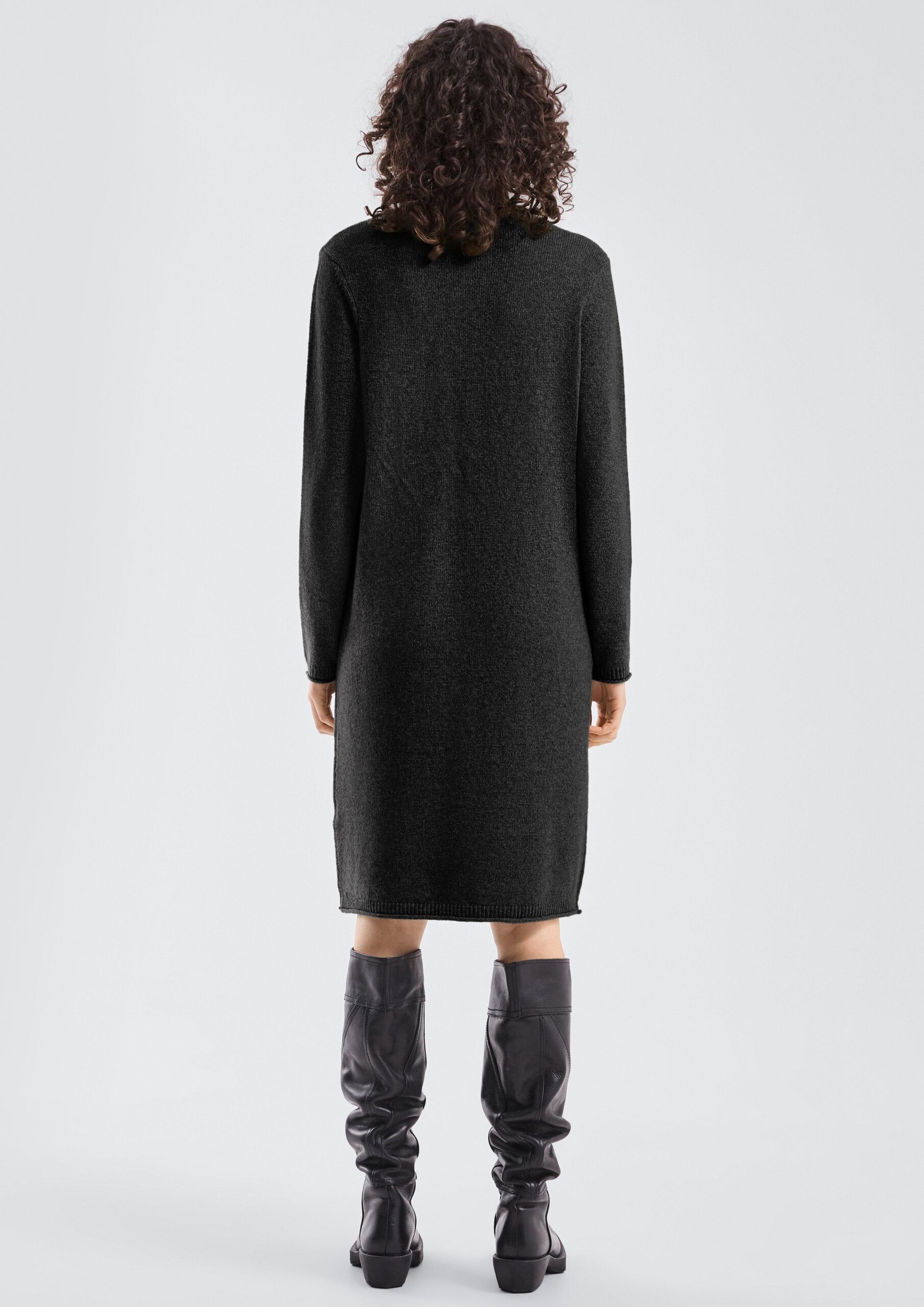 Meliertes Strickkleid