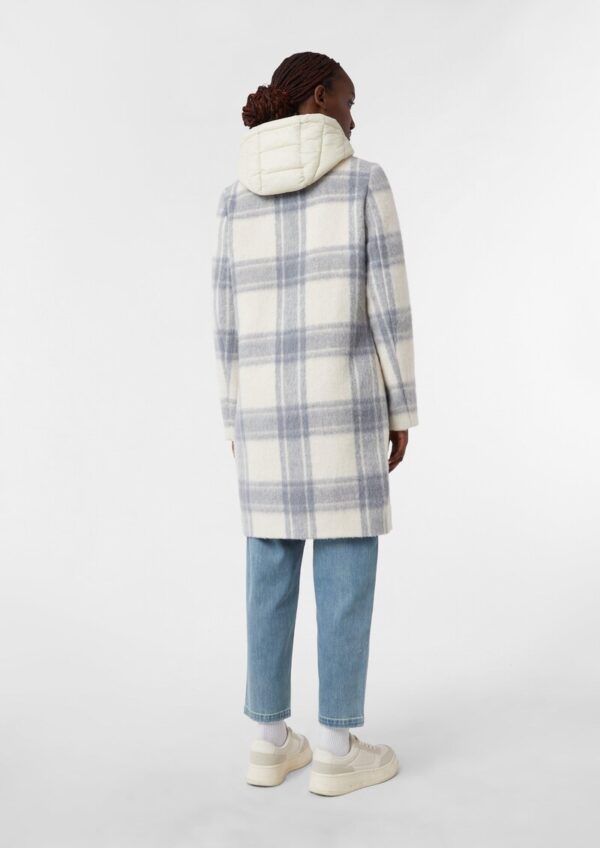 Wollmantel mit herausnehmbarem Steppeinsatz