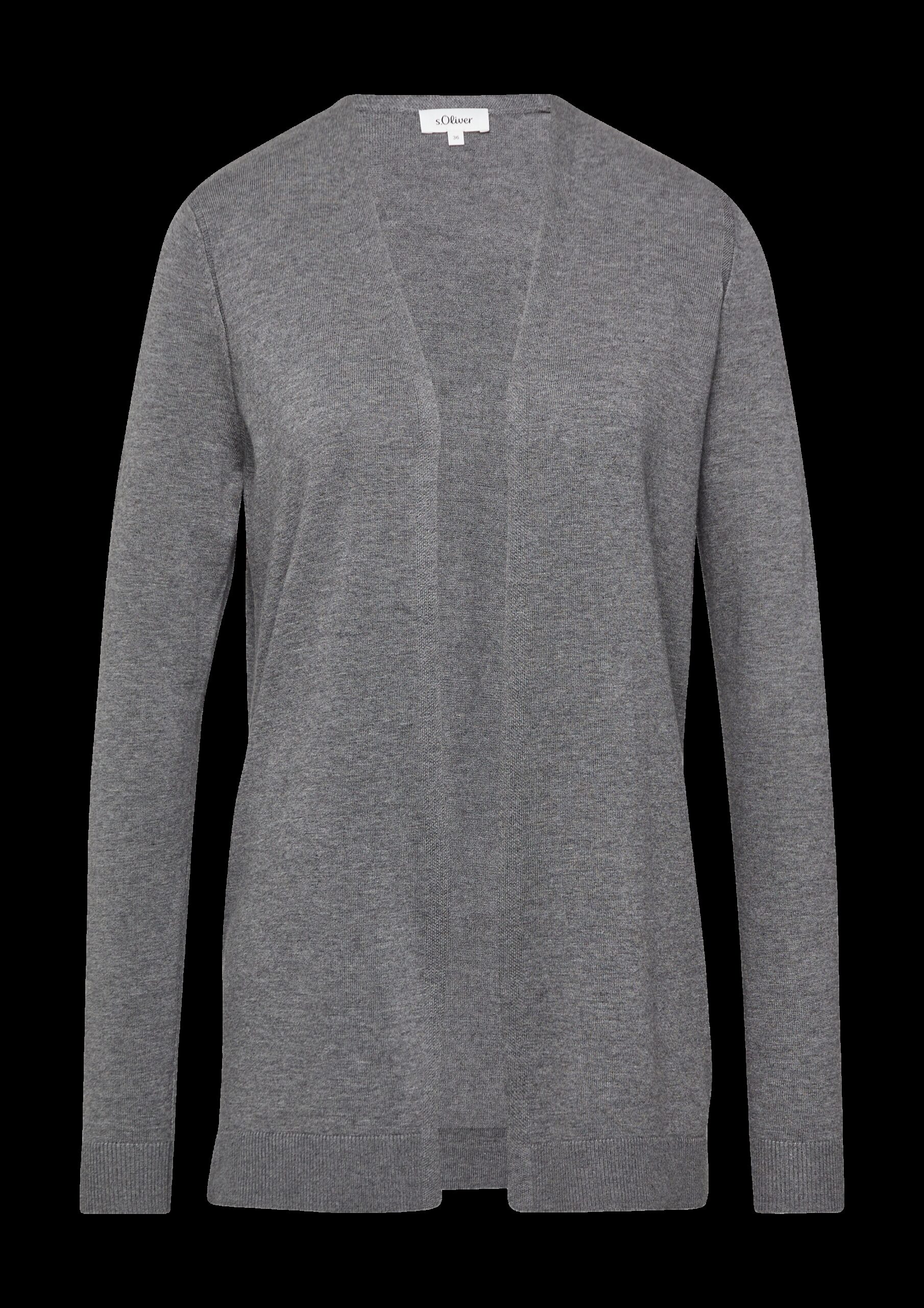 Cardigan aus Viskose-Baumwoll-Mix