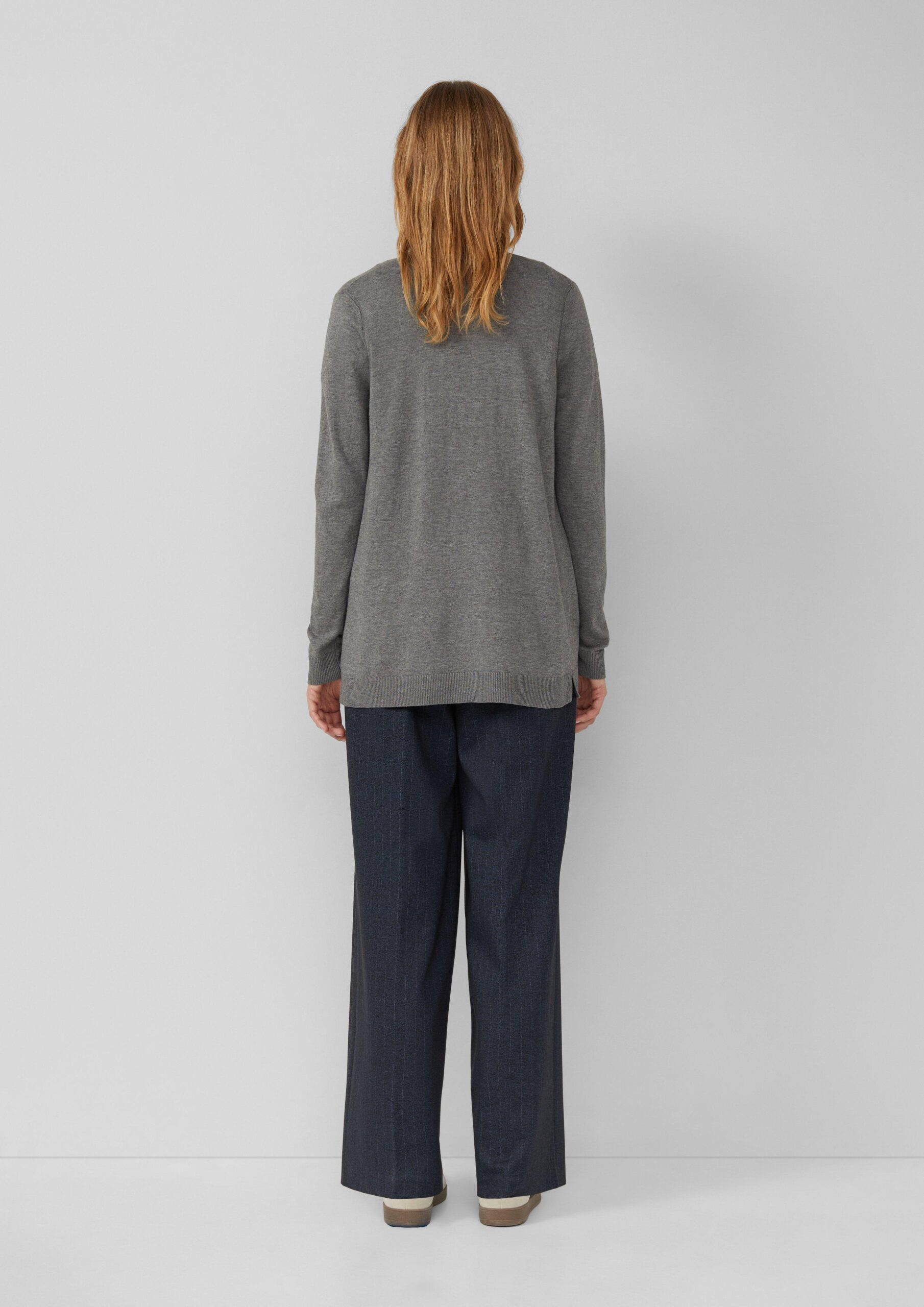 Cardigan aus Viskose-Baumwoll-Mix