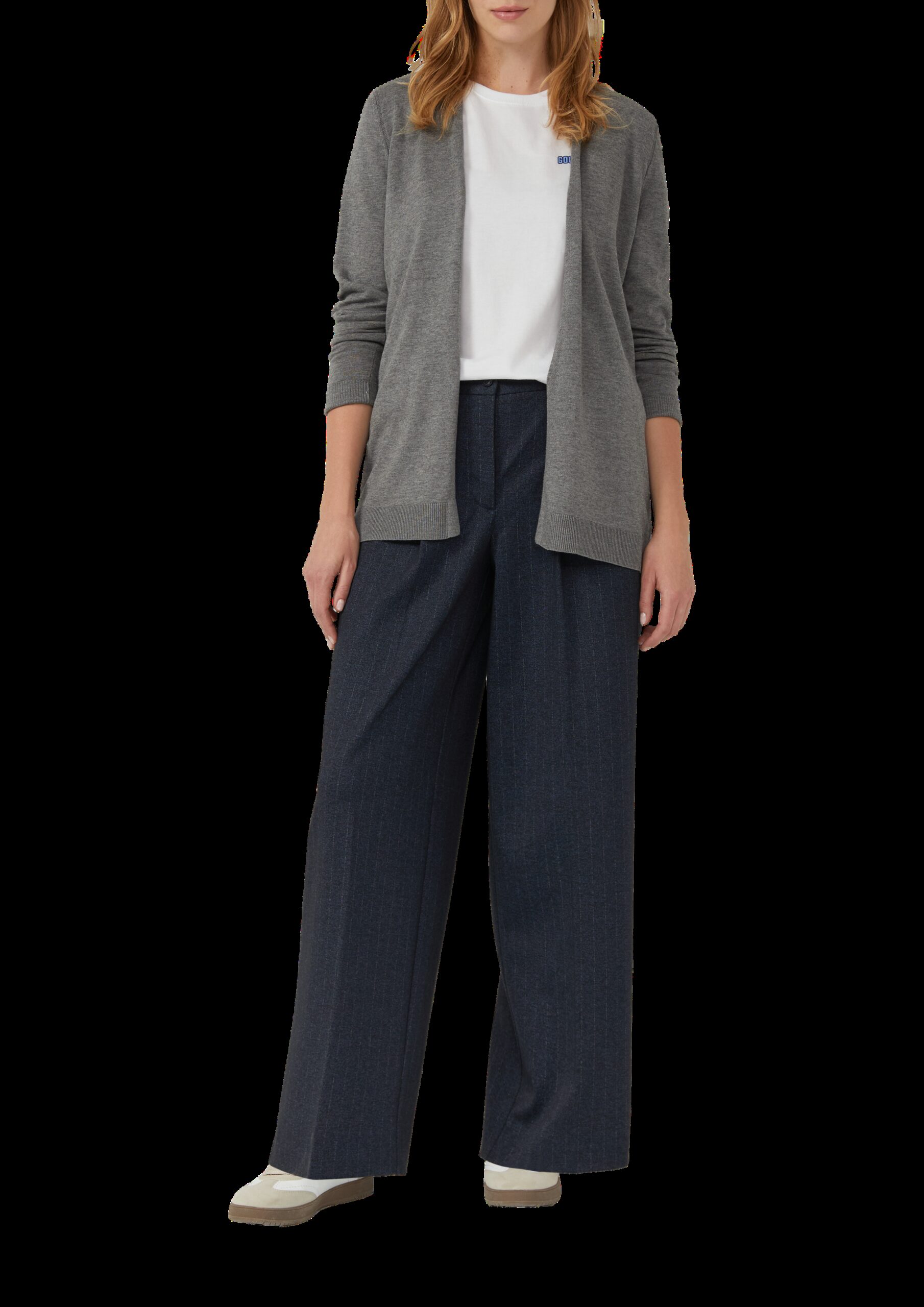 Cardigan aus Viskose-Baumwoll-Mix