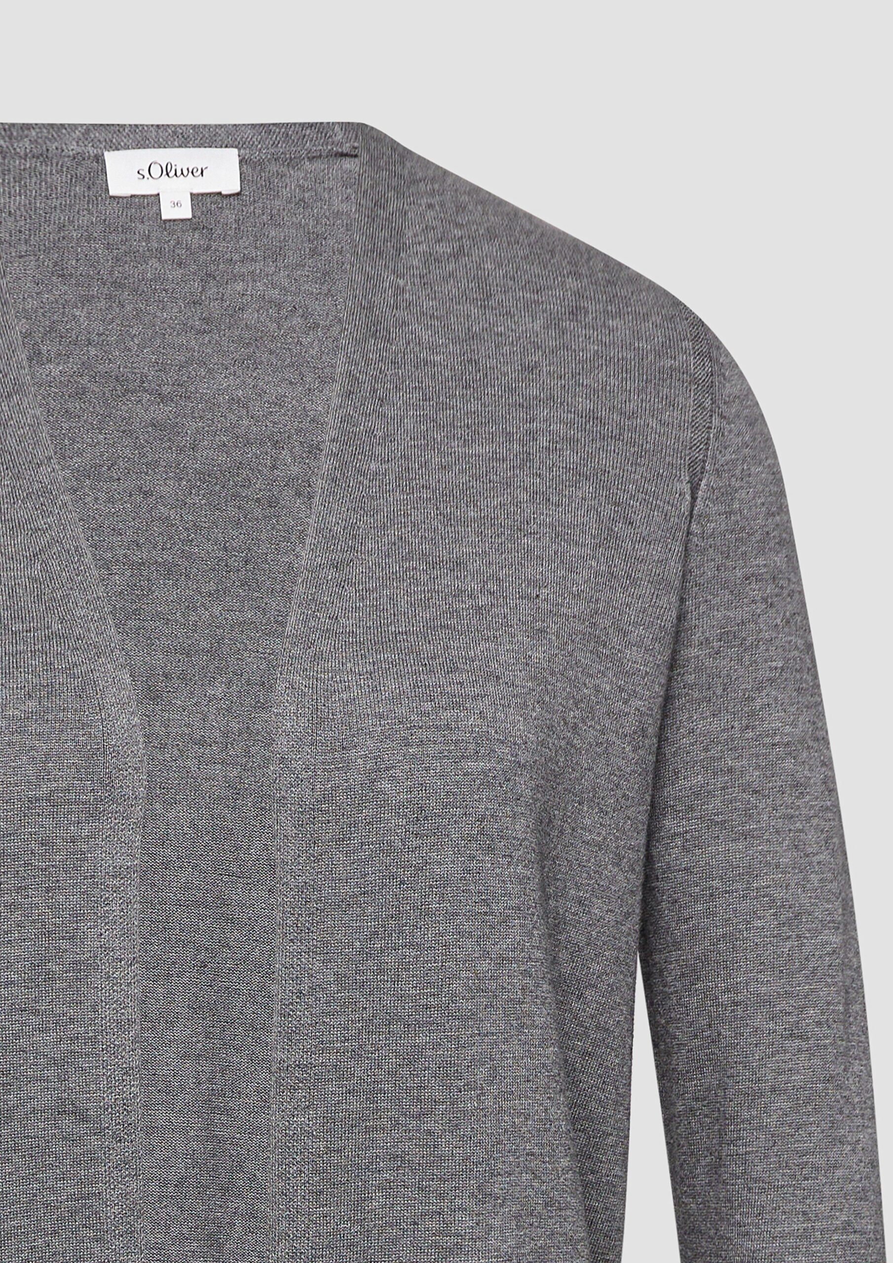 Cardigan aus Viskose-Baumwoll-Mix