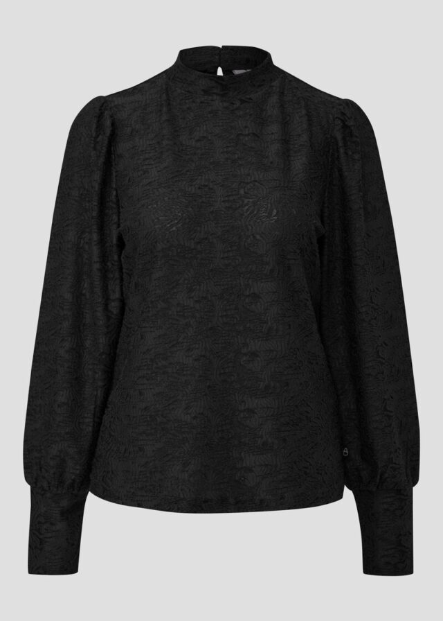 Leicht transparentes Blusenshirt