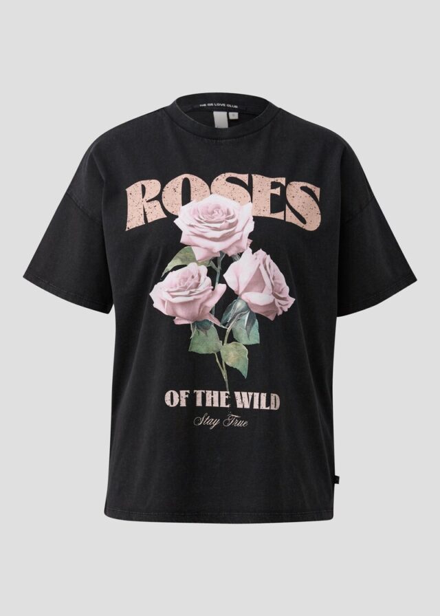 Gewaschenes Printshirt