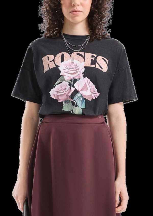 Gewaschenes Printshirt