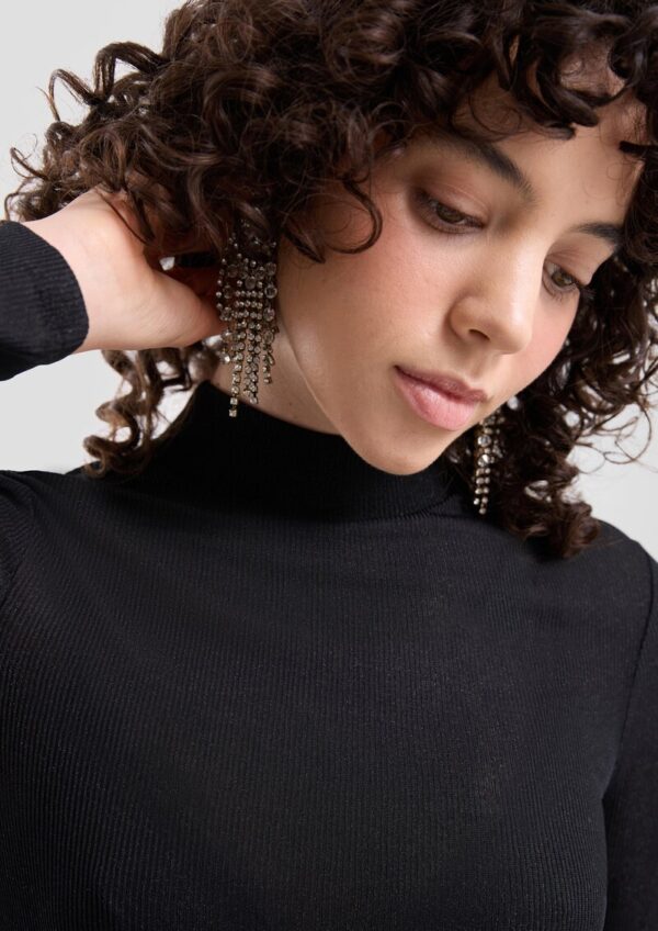 Leicht glitzerndes Longsleeve