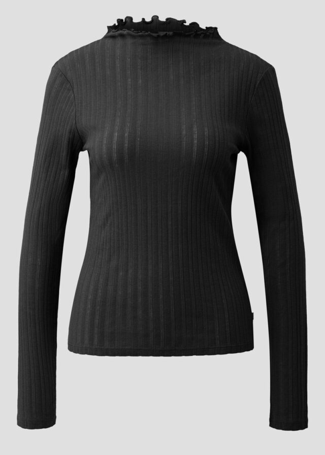 Shirt mit Ajourmuster