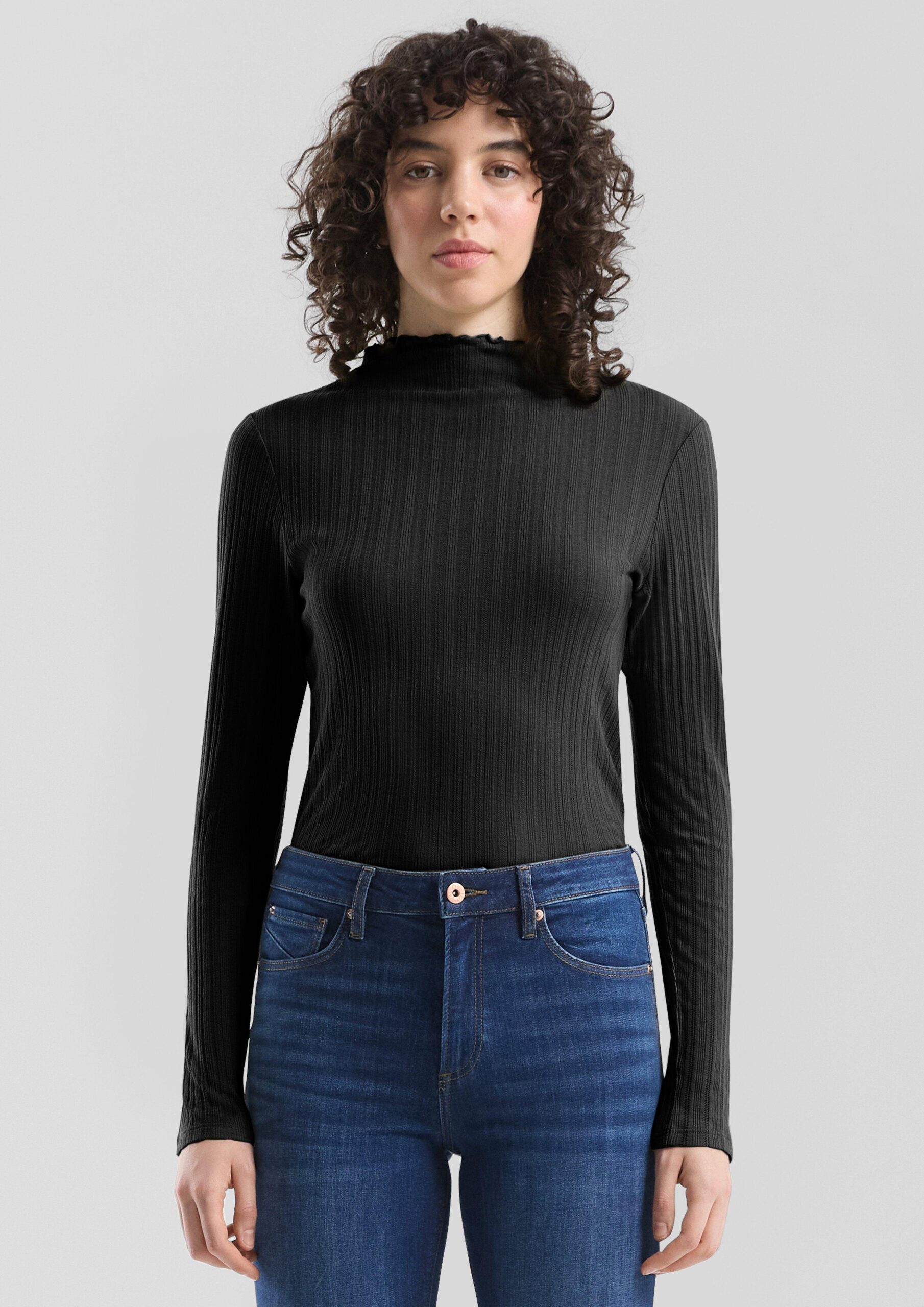 Shirt mit Ajourmuster