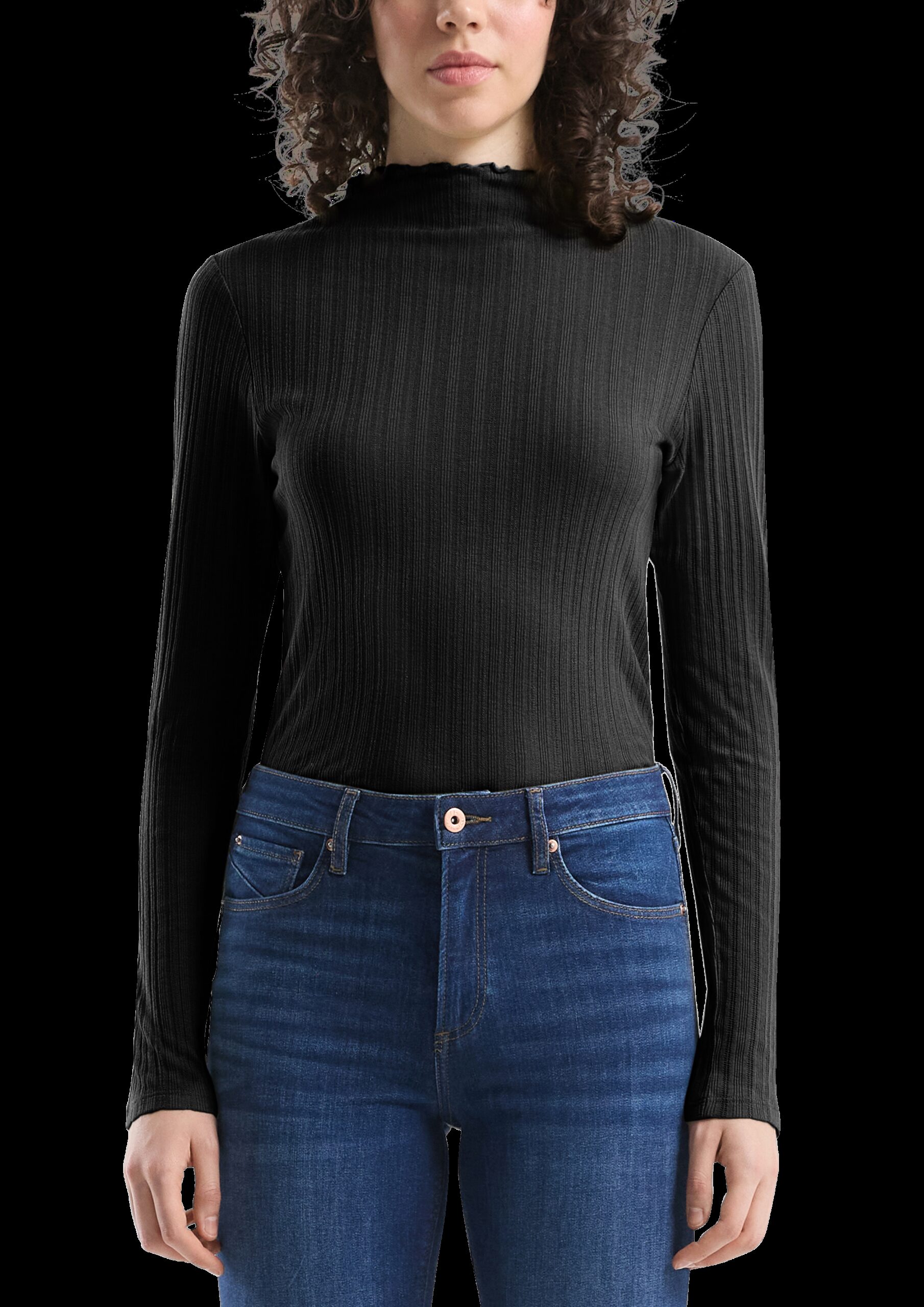 Shirt mit Ajourmuster