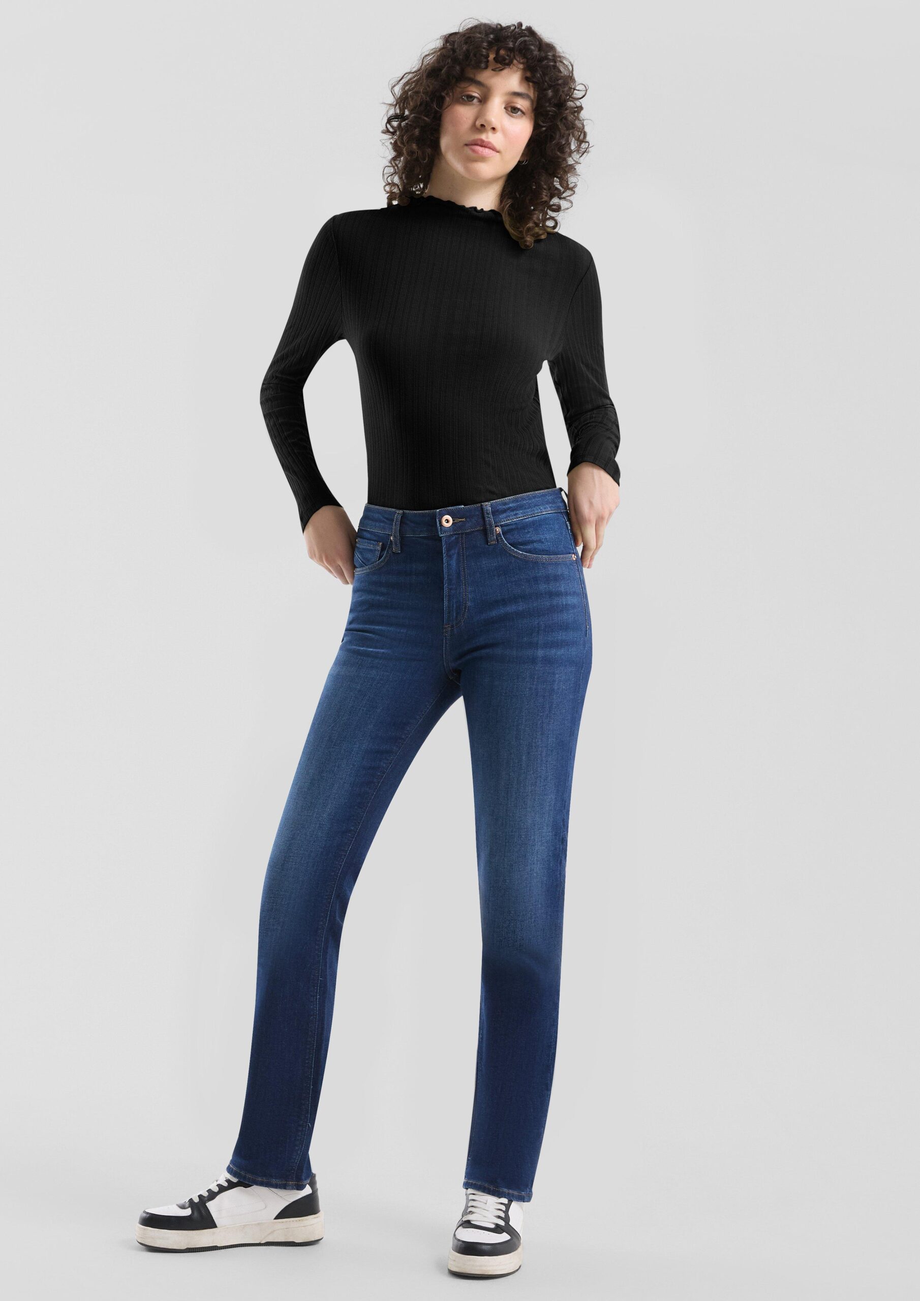 Shirt mit Ajourmuster