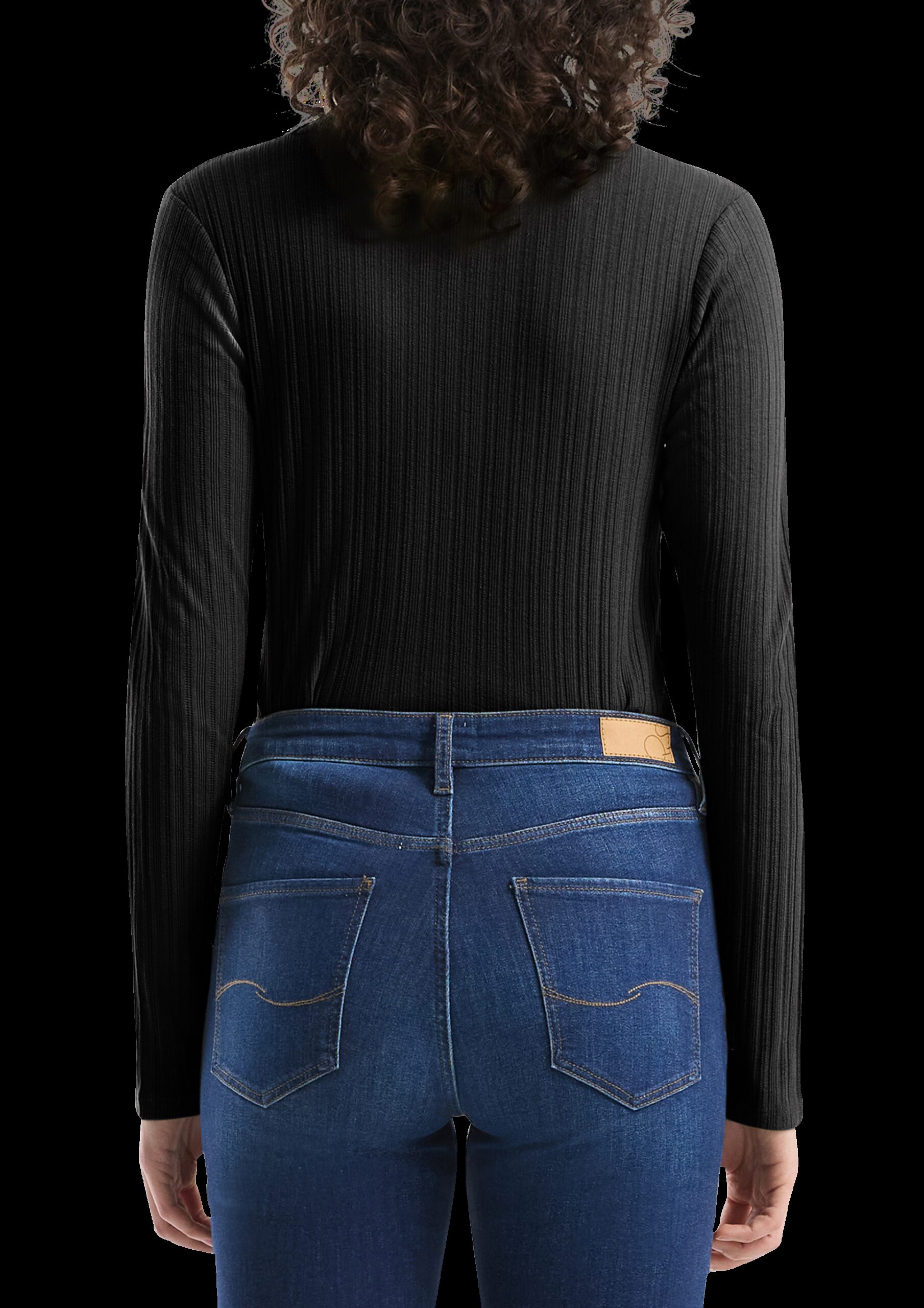 Shirt mit Ajourmuster