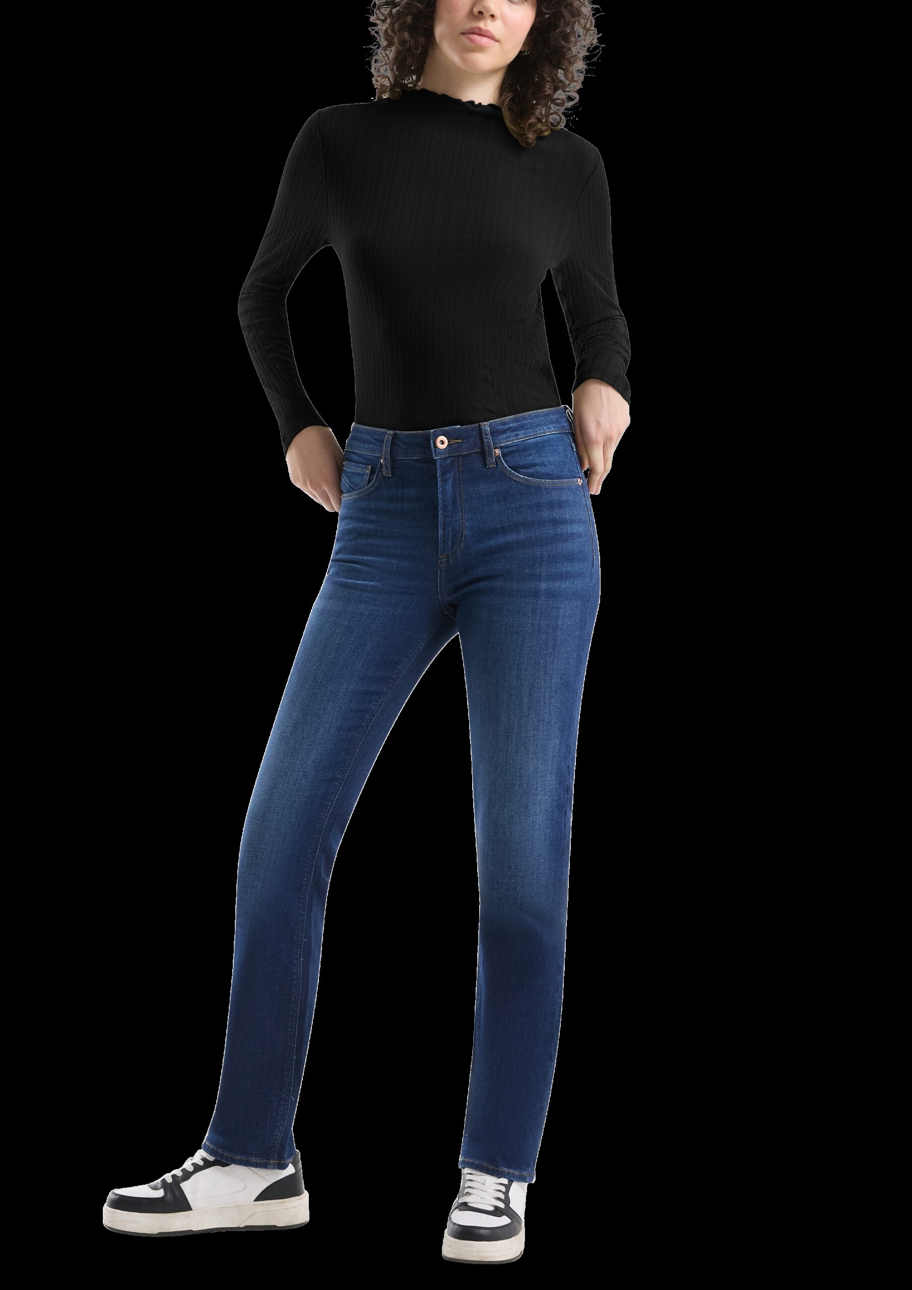 Shirt mit Ajourmuster