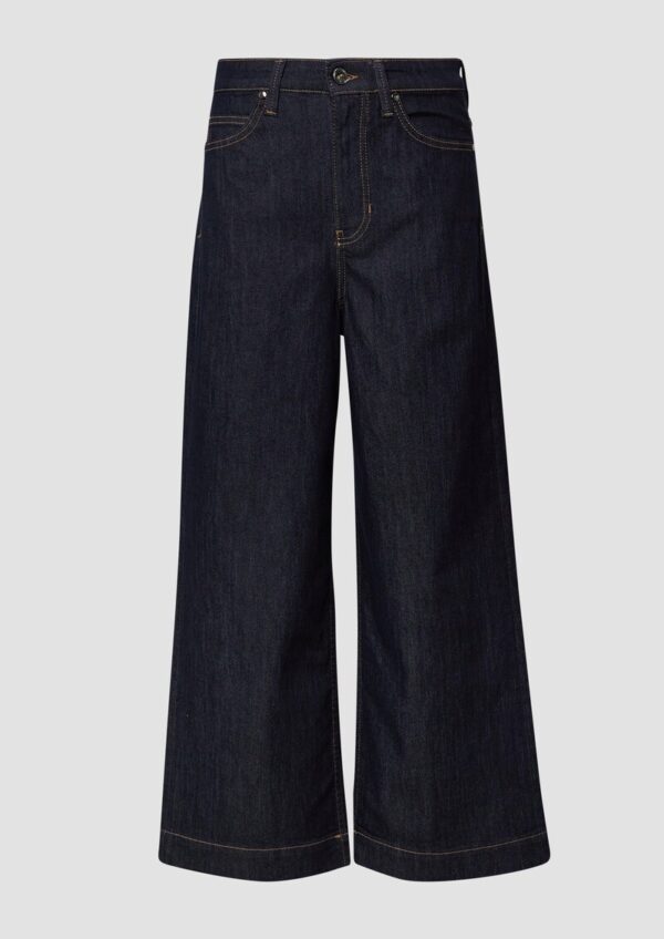 Jeans-Culotte Suri / Regular Fit / High Rise / Wide Leg / Rinse Washed