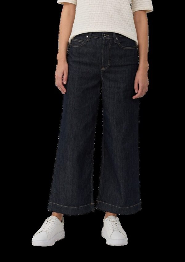 Jeans-Culotte Suri / Regular Fit / High Rise / Wide Leg / Rinse Washed