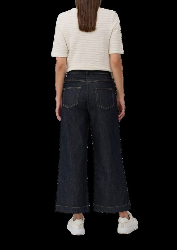 Jeans-Culotte Suri / Regular Fit / High Rise / Wide Leg / Rinse Washed